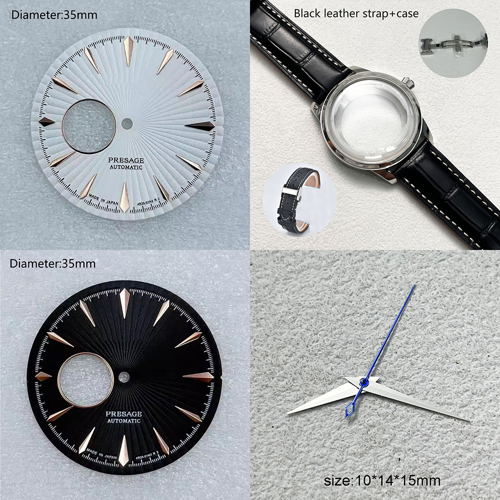 Tarcza NH38 35mm z logo S, tar – Seiko Watch Presage recenzja i cena