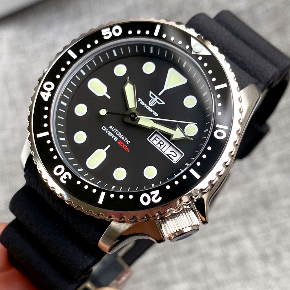 Zegarek męski Tandorio NH36A 4 – Seiko Watch Prospex recenzja i cena