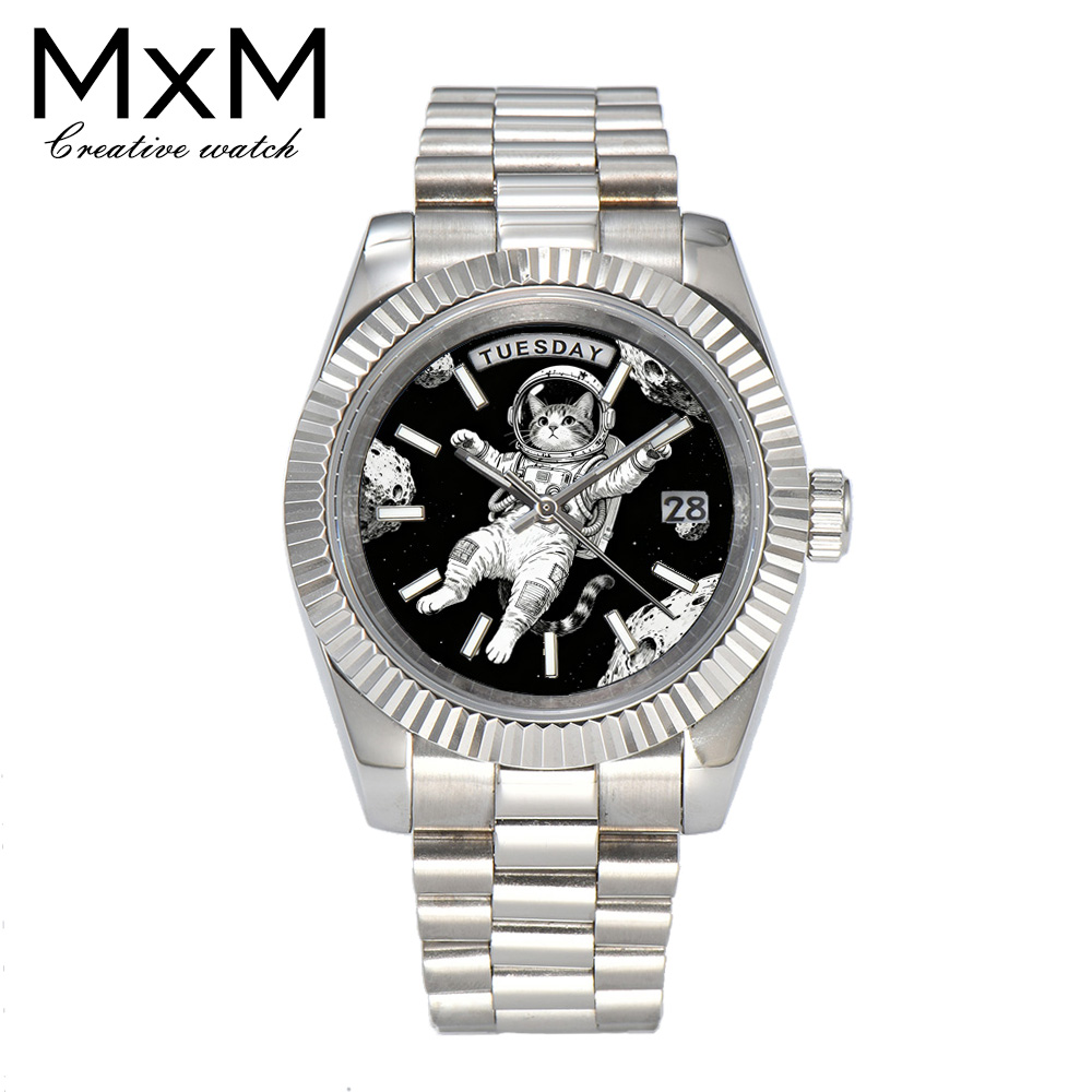 Kreatywny zegarek męski 40mm/3 – Stainless Bracelet Diver recenzja i cena
