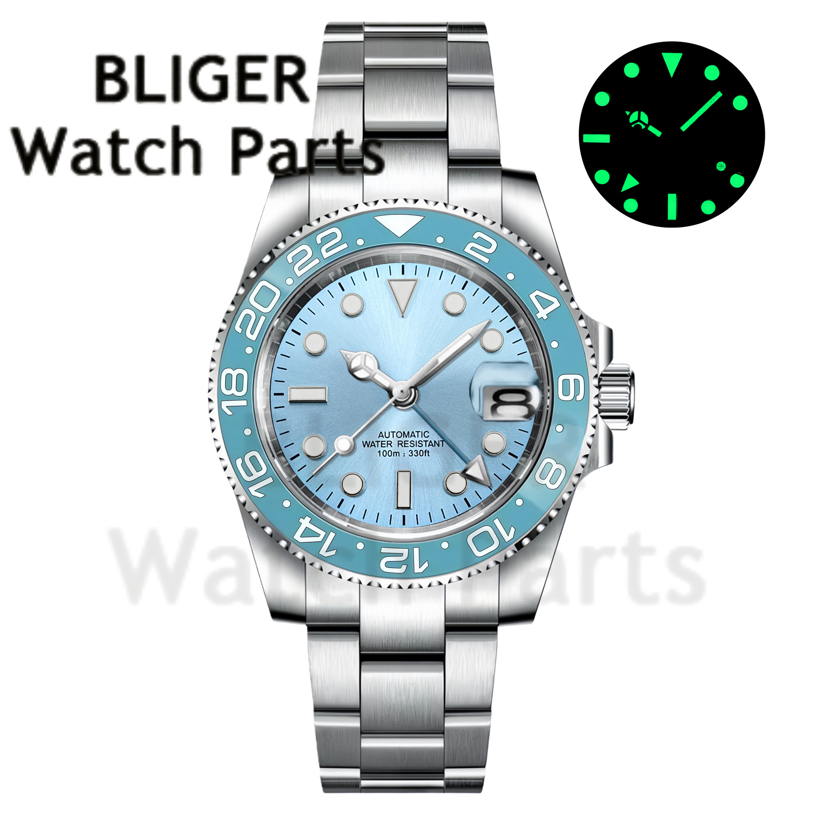 Zegarek męski Custom Fashion G – Stainless Bracelet Diver recenzja i cena